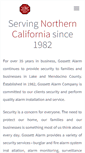 Mobile Screenshot of gossettalarm.com